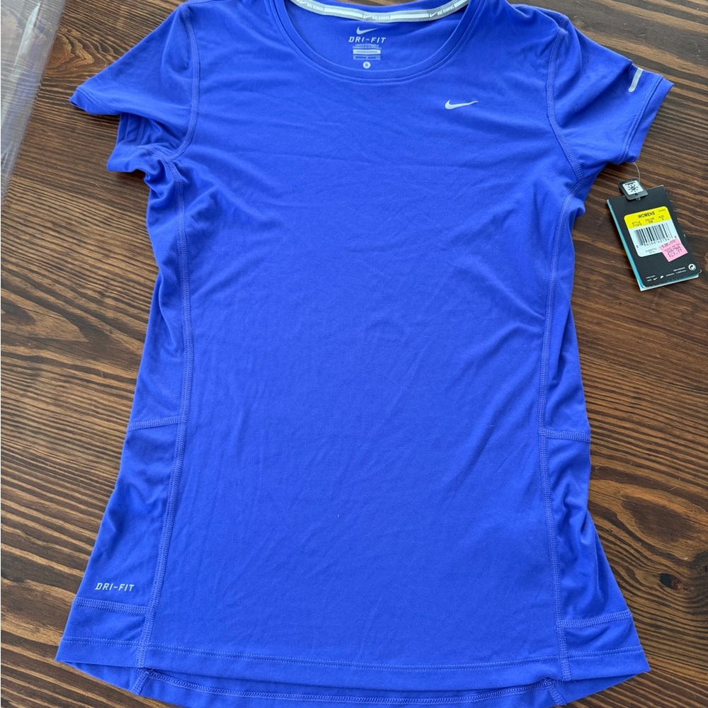 Nike Women's Vibrant Blue Short Sleeve Tee